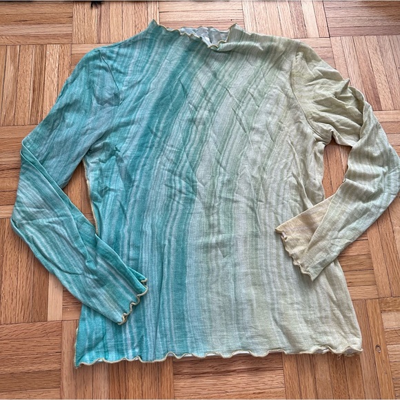Rare Paloma Wool Sheer Printed Long Sleeve - Picture 2 of 4